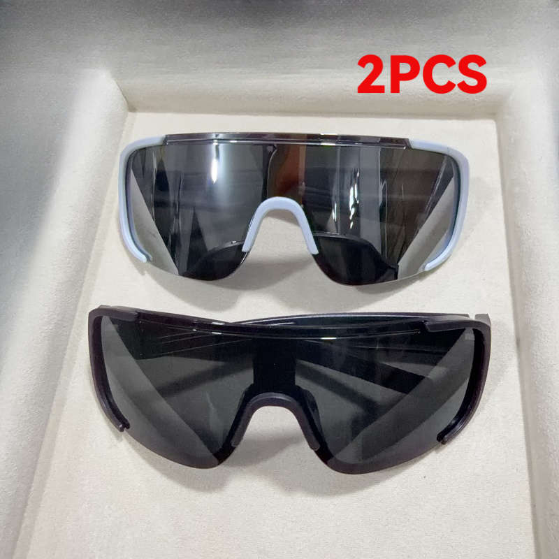 Cycling Glasses Color White Frame Orange Mercury  Black Frame Mercury
