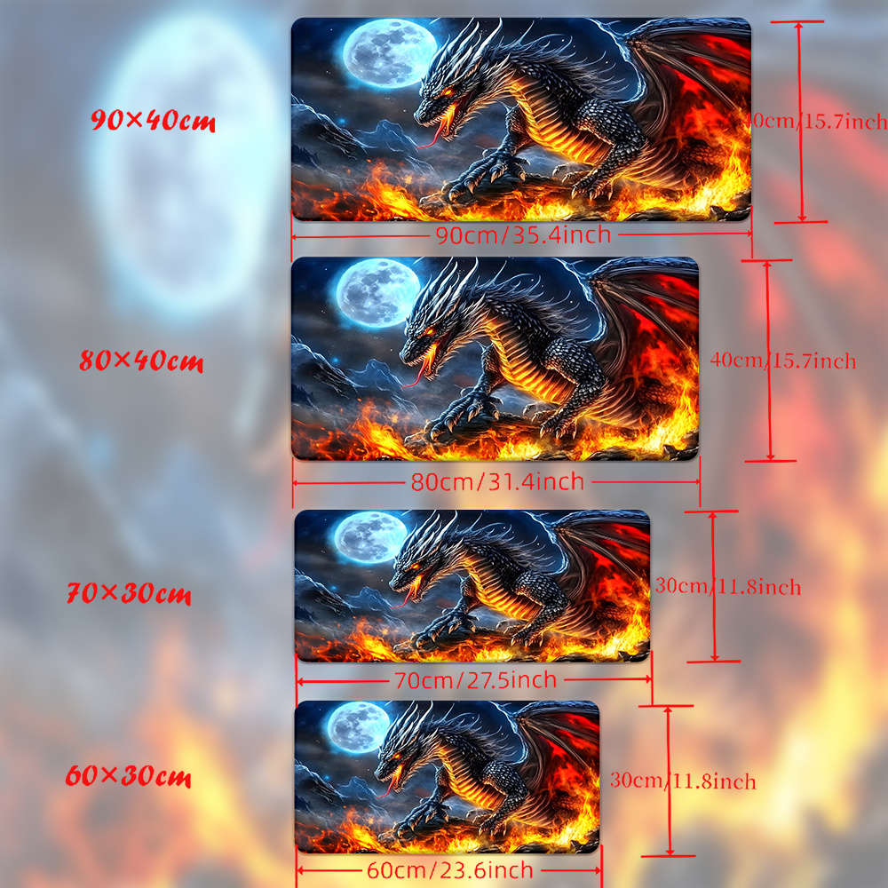 Mouse Pad Size 30X60Cm