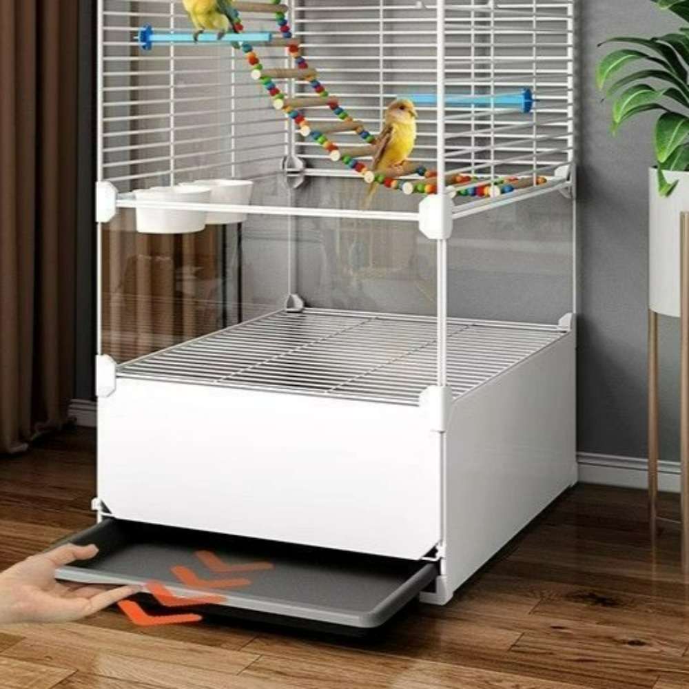 Birdcage Color White Size2 Layers And 2 Columns