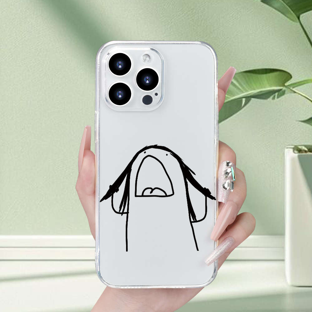 Transparent For iPhone Phone Case