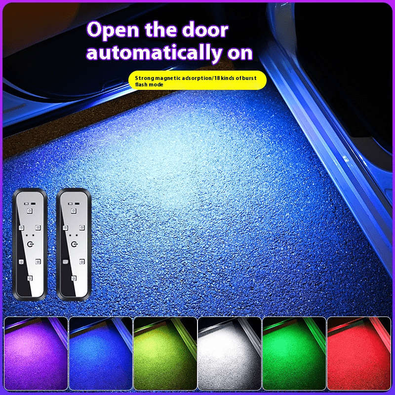 Car Lights Model Multicolor Mood Light Quantity 2Pcs