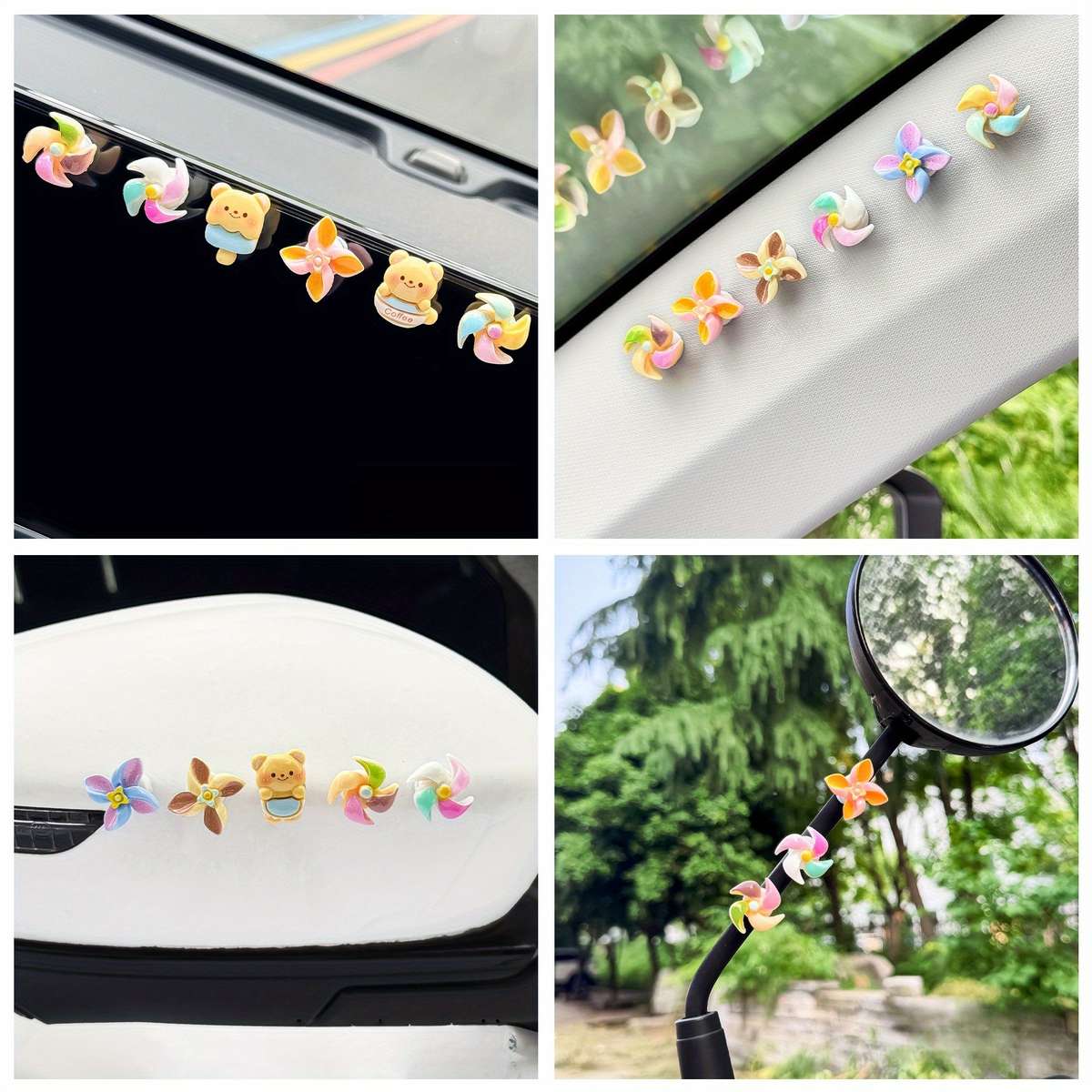Car Interior Decor  9Pcs