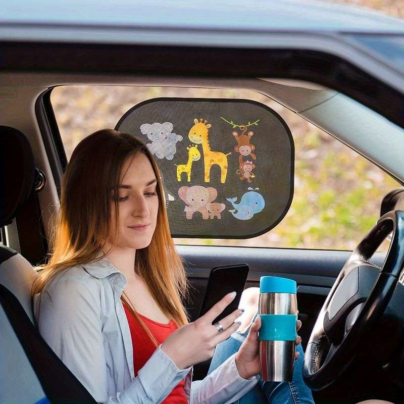 Car Sun Shades Style Animal Pattern