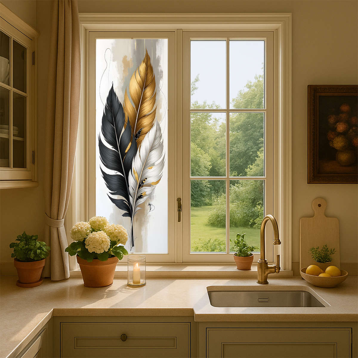 Window Stickers Size 45X100Cm17.7X39.3Inch