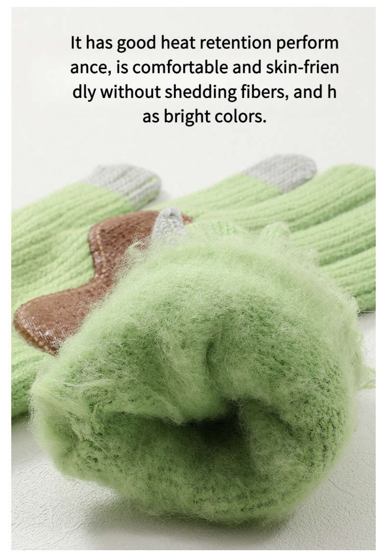 Gloves Color Orange