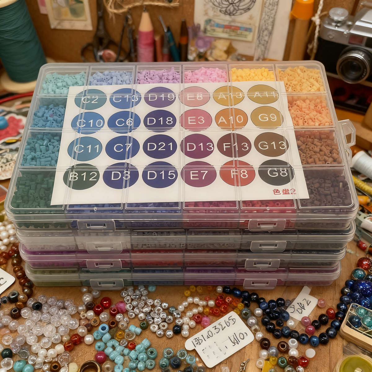 Perler Bead Set Color Palette 1