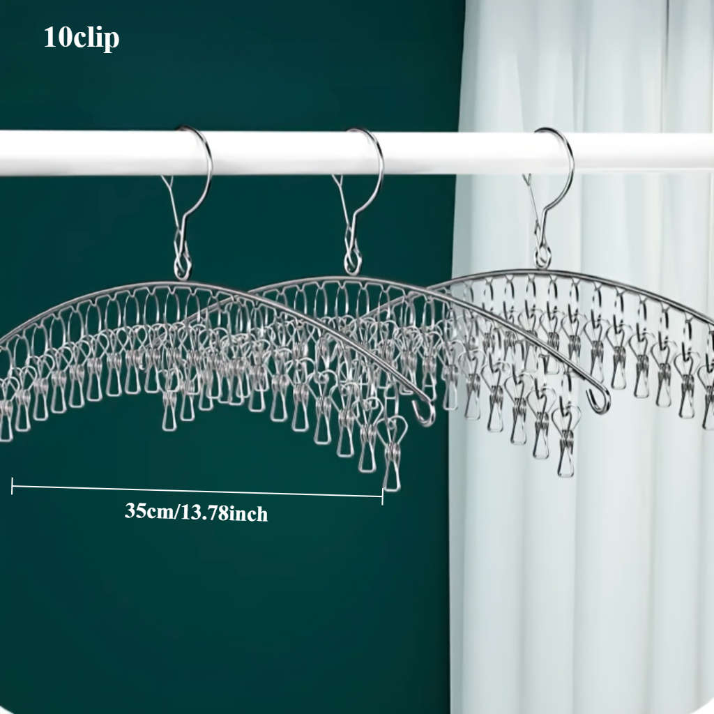 Clothes Rack 2.7Mm Curved 10 Clip
