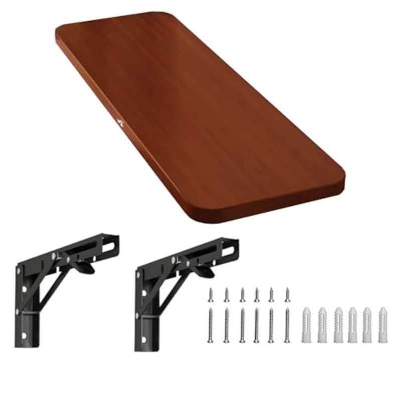 Folding Table Color Walnut Color