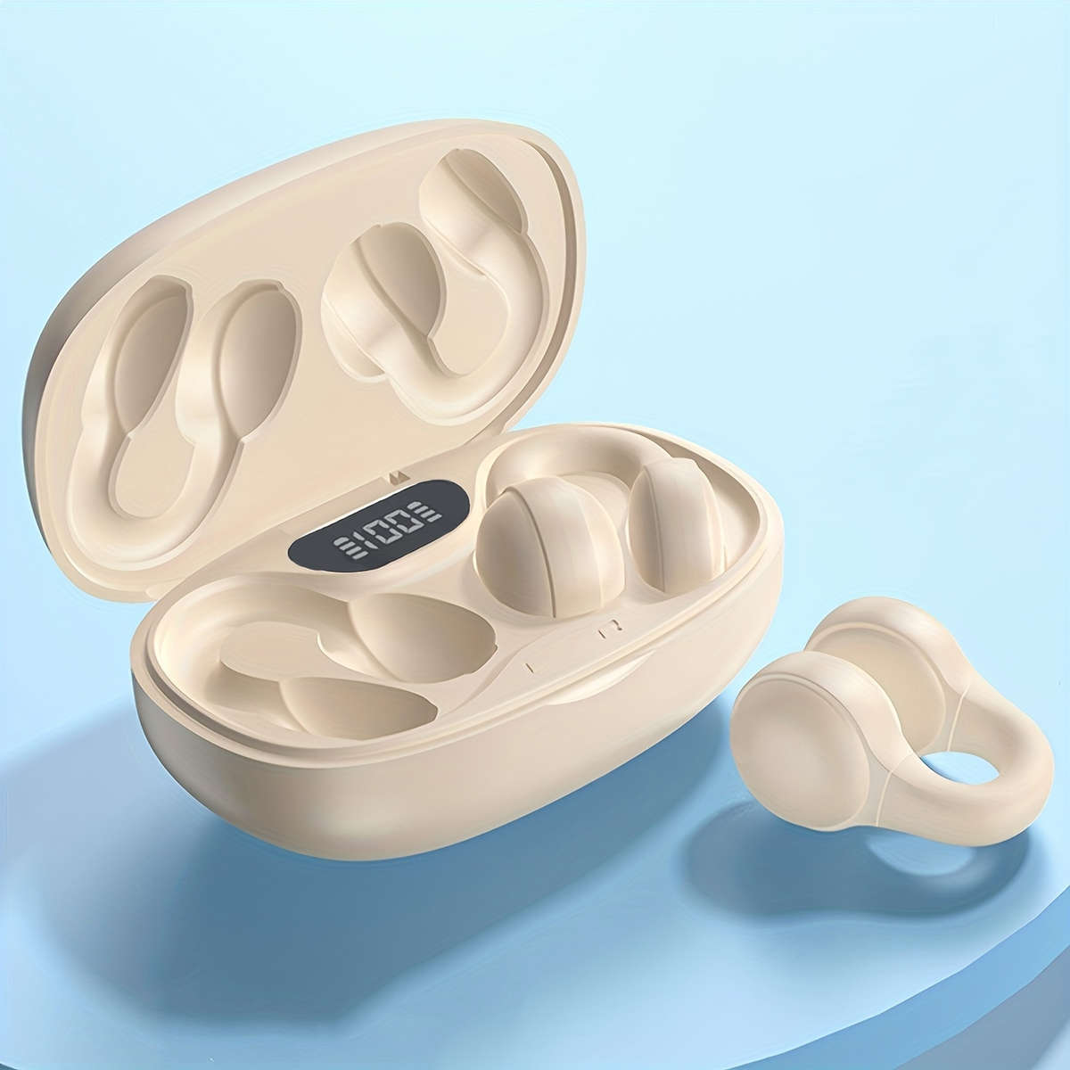 Rechargeable Wireless Earbuds Headphones Headset