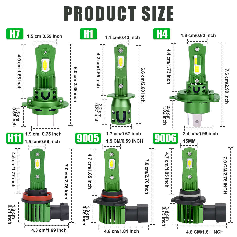 Car Lights Model H4 Quantity 2Pcs