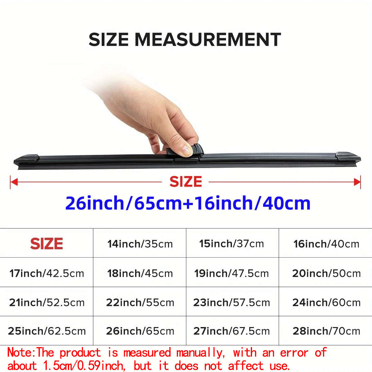 Windshield Wipers Material Natural Rubber