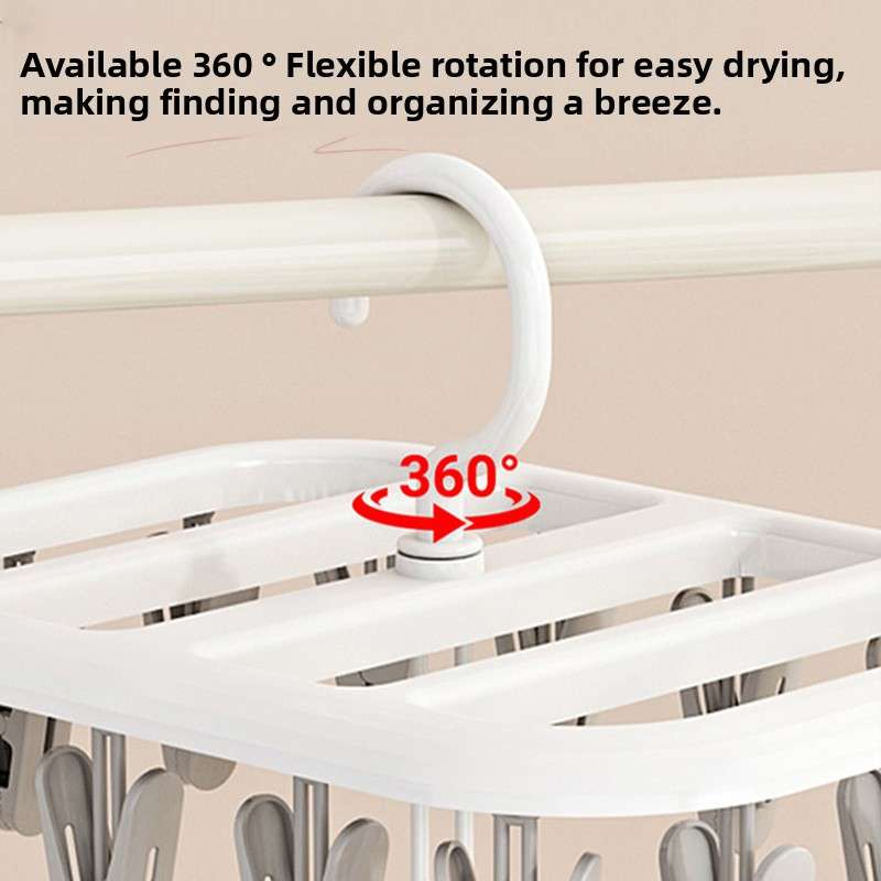 Clothes Rack Sky Gray Size 2 Pack18 Clips