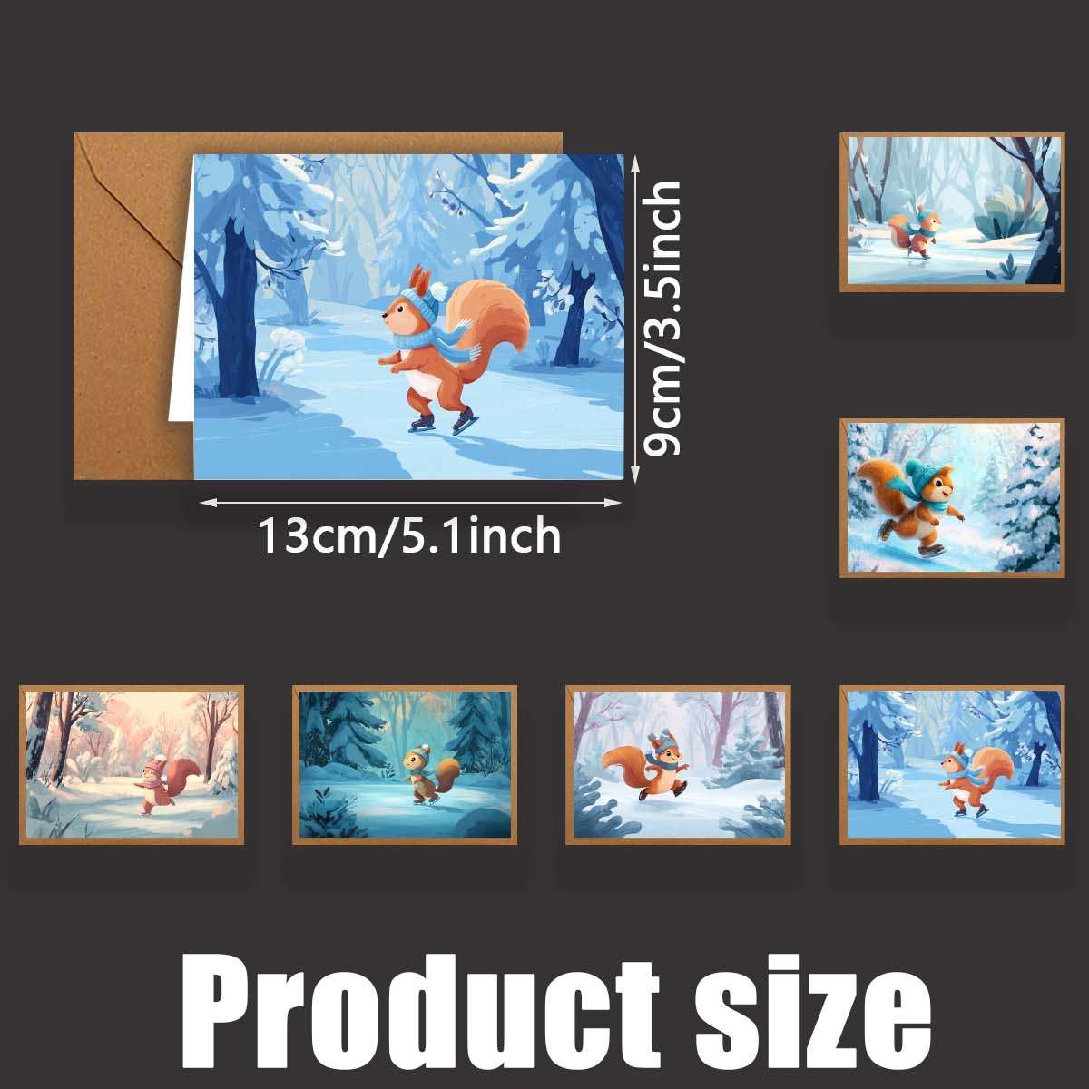 Greeting Cards Quantity 24Pcs