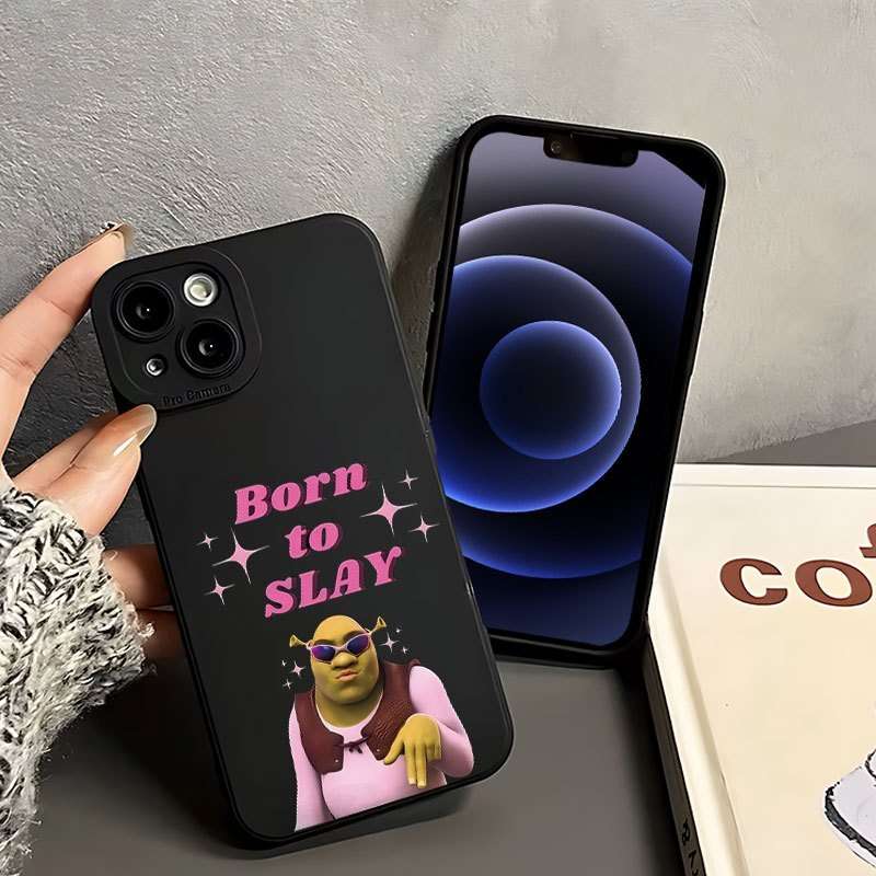 Black For iPhone Phone Case