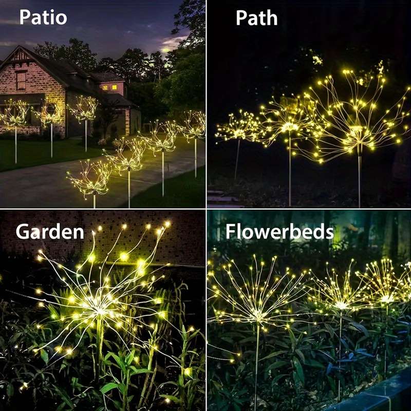 1pc90 Led Modern Pack Pack Aipusi Outdoor String Transform Your Outdoor Garden 8 M