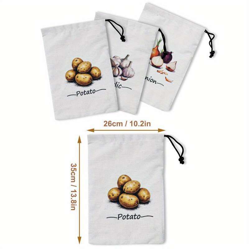 Food Storage Bags Quantity Onion Bag*2