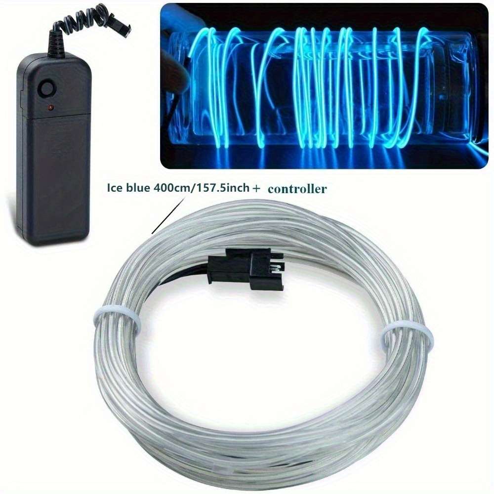 String Lights Color Ice Blue Size3.99Meter