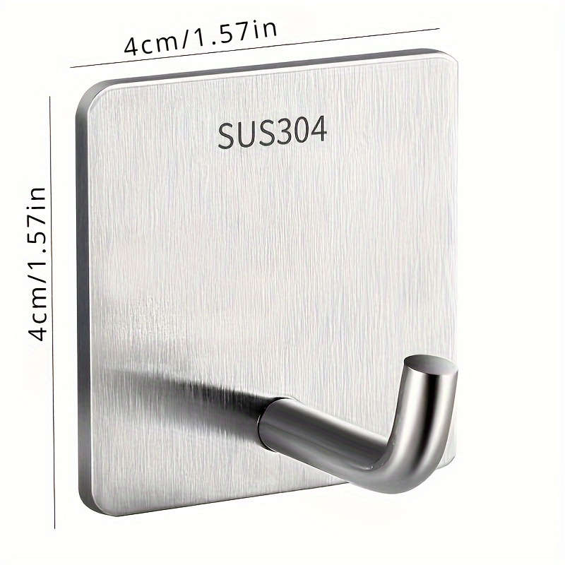 Rustproof Hooks Hooks Kitchen Hooks Adhesive Hooks Quantity 3pcs