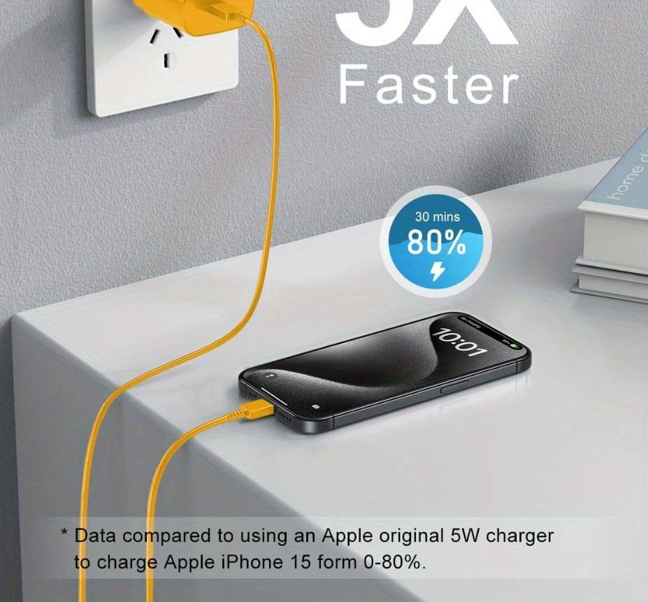 Charger Color Yellow Charger 1.5M Cable