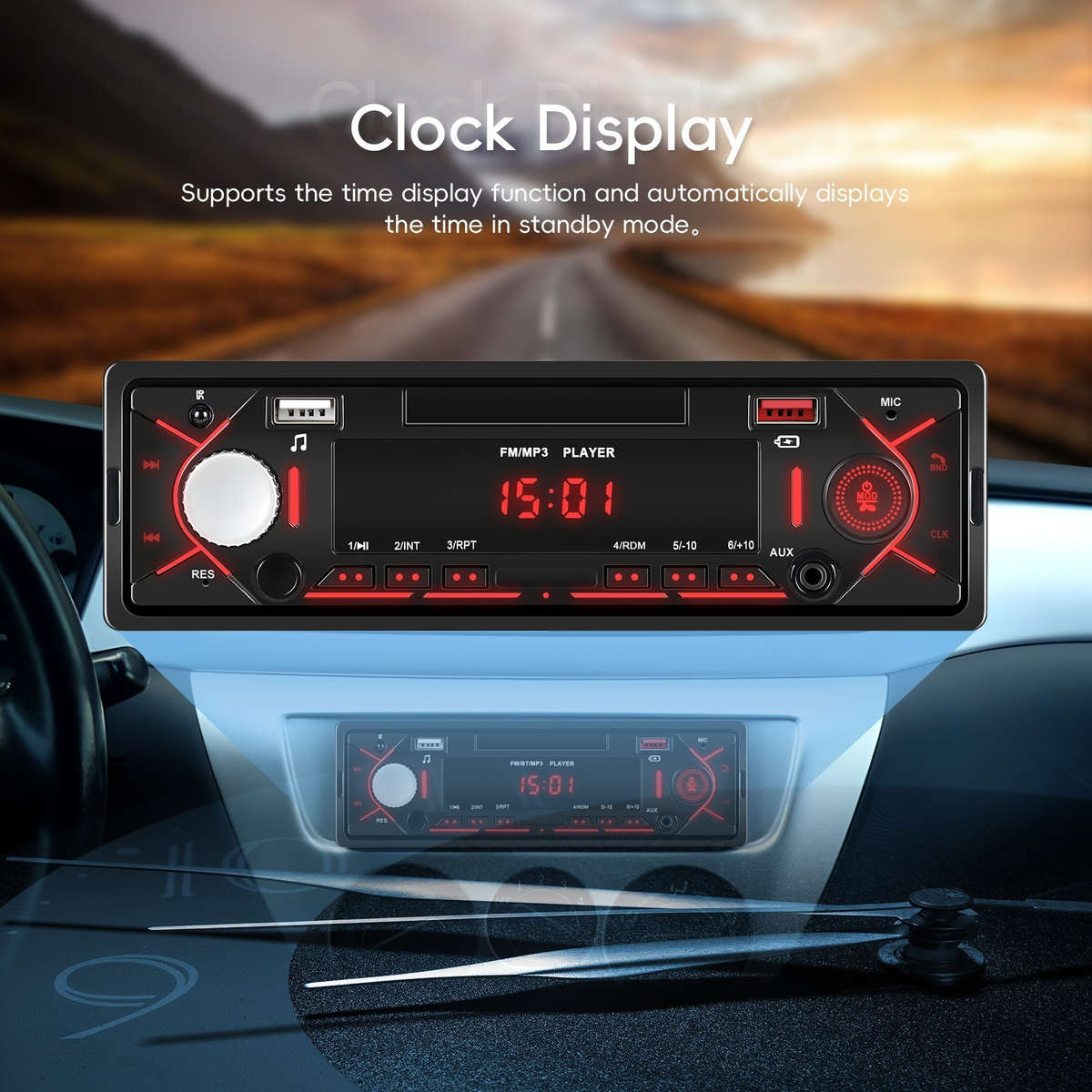 Car Audio  Entertainment System Quantity 1Pc