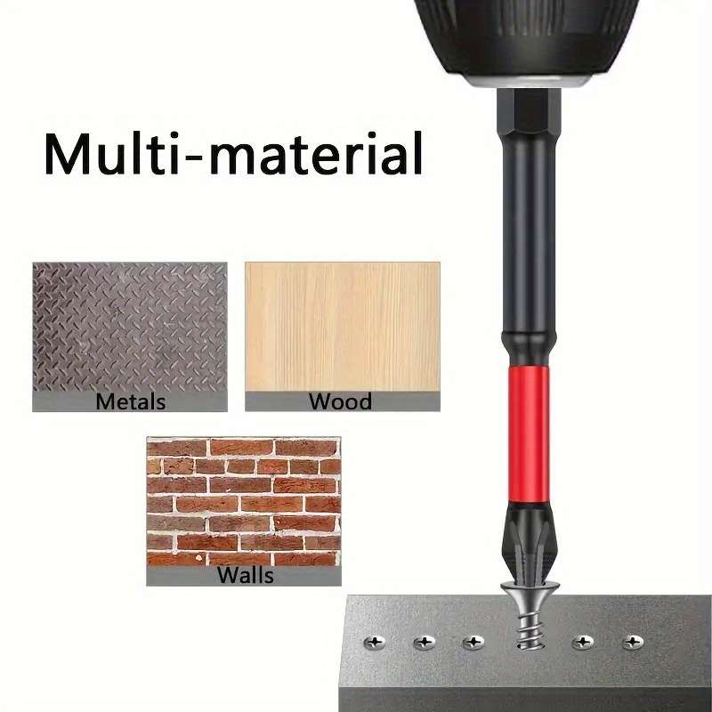 Screwdriver Bit Tool Set Items Electric Screwdriver Bit Set 6 Piece