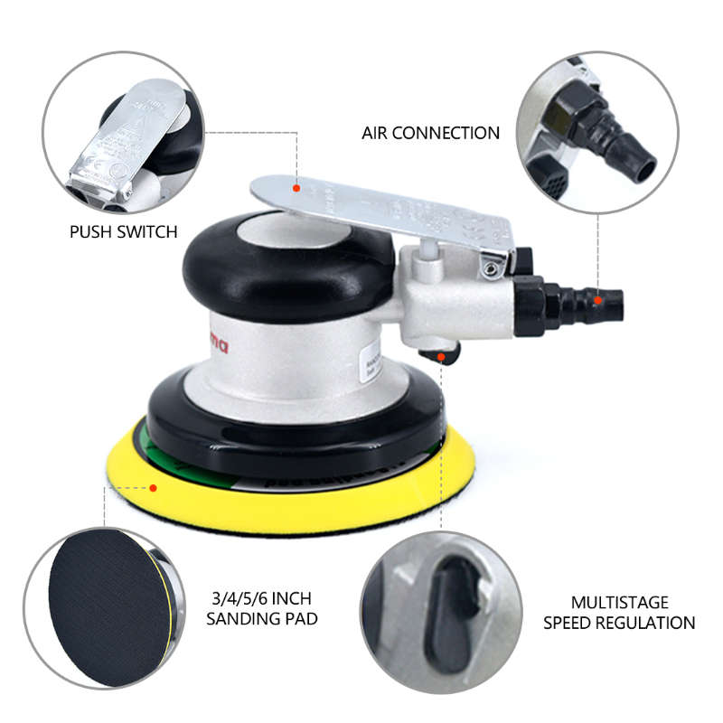 Industrial-Grade Pneumatic Sander