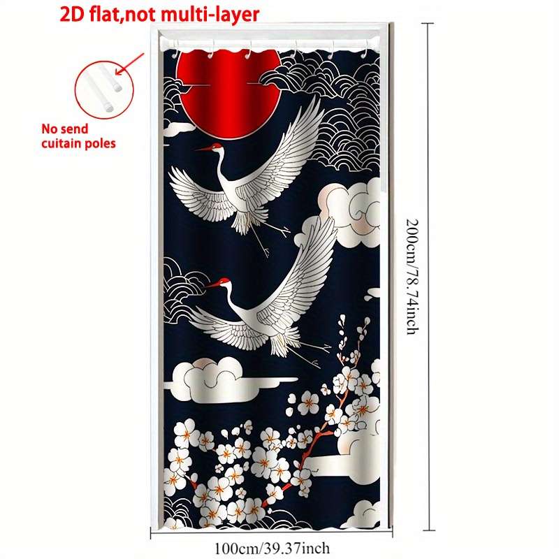 Door Curtain Size 39.37*78.74Inch100*200Cm