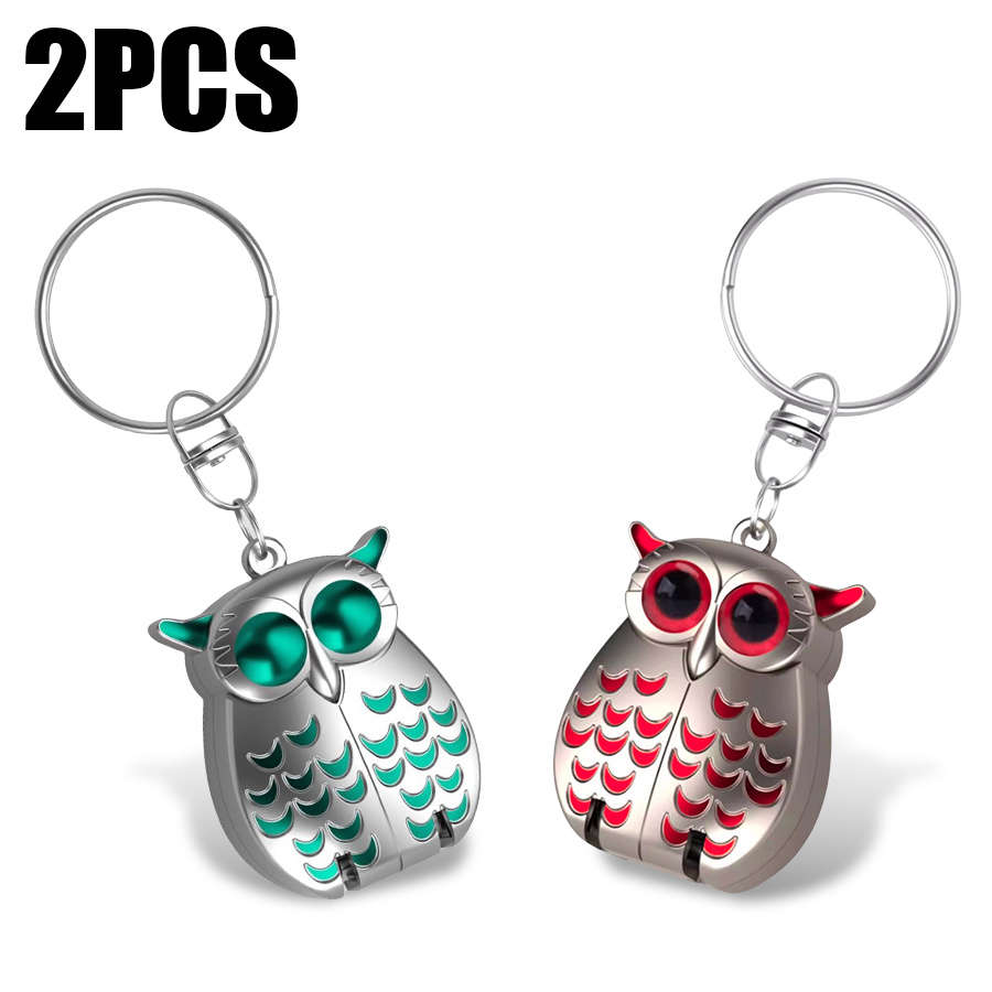 Keychain Ornament Items 2Pcs Nail Clippers Red