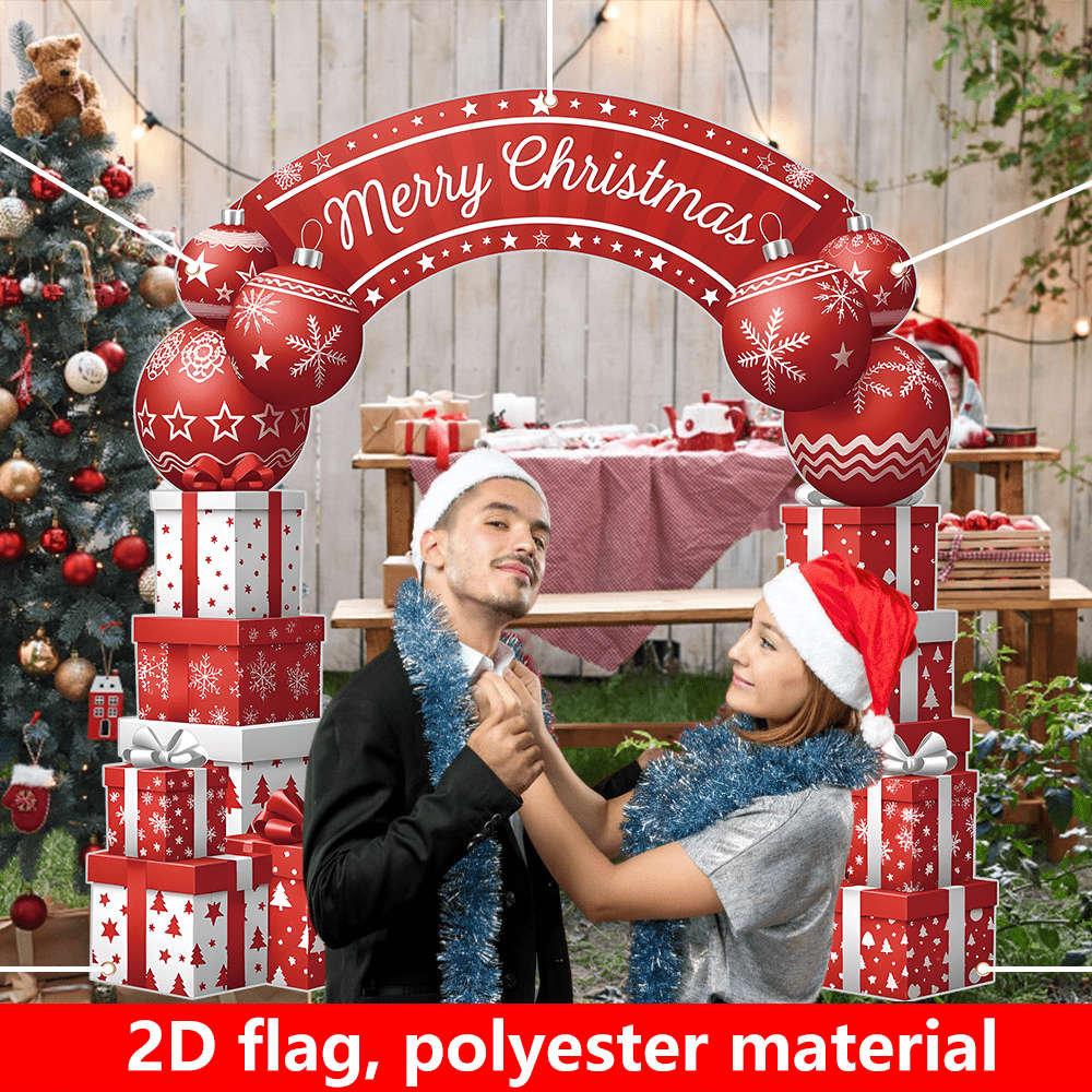 Christmas Decorations Material Polyester Size 200Cmx200Cm