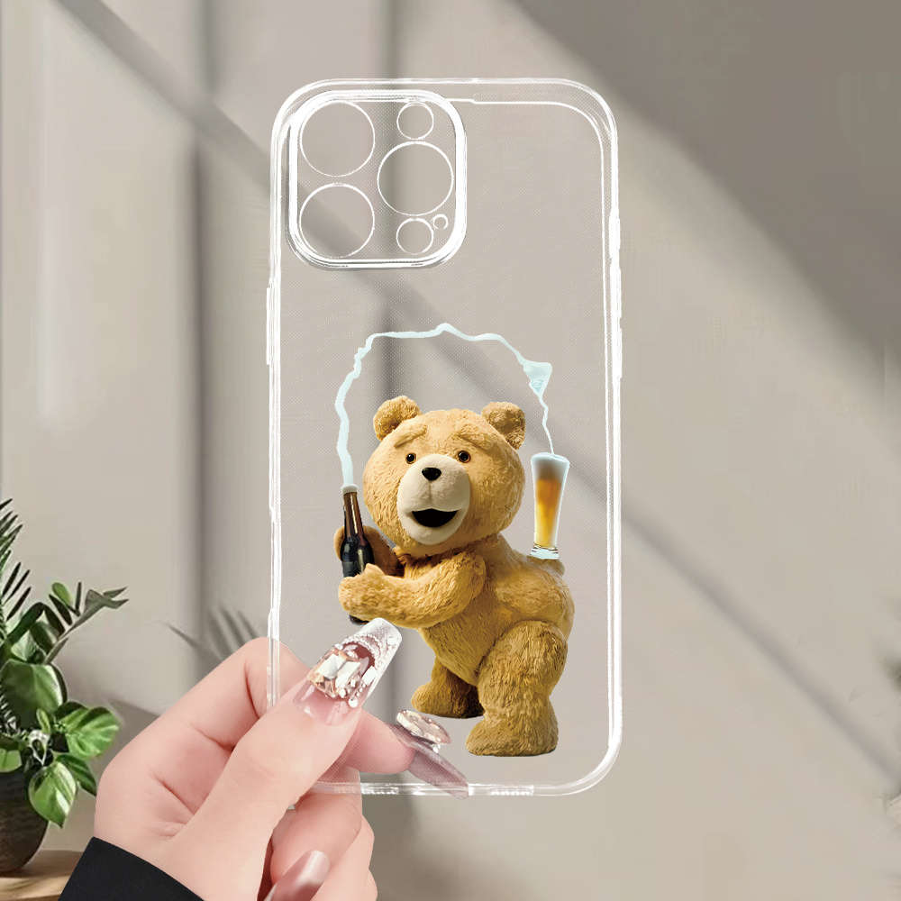 Transparent For iPhone Phone Case