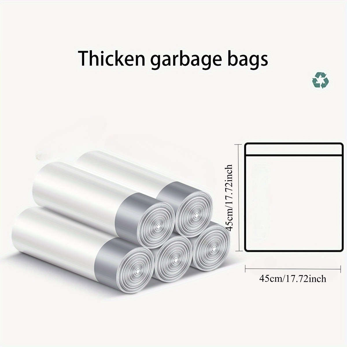 Trash Bag100Pcs5Rolls