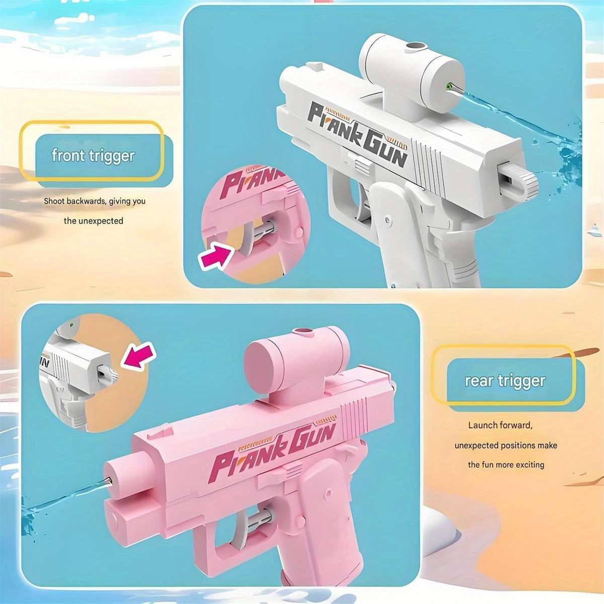 Toy Guns Color 1Pcs   Blue