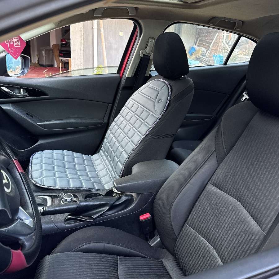 Car Seat Cushion Grey Size 2 Seats