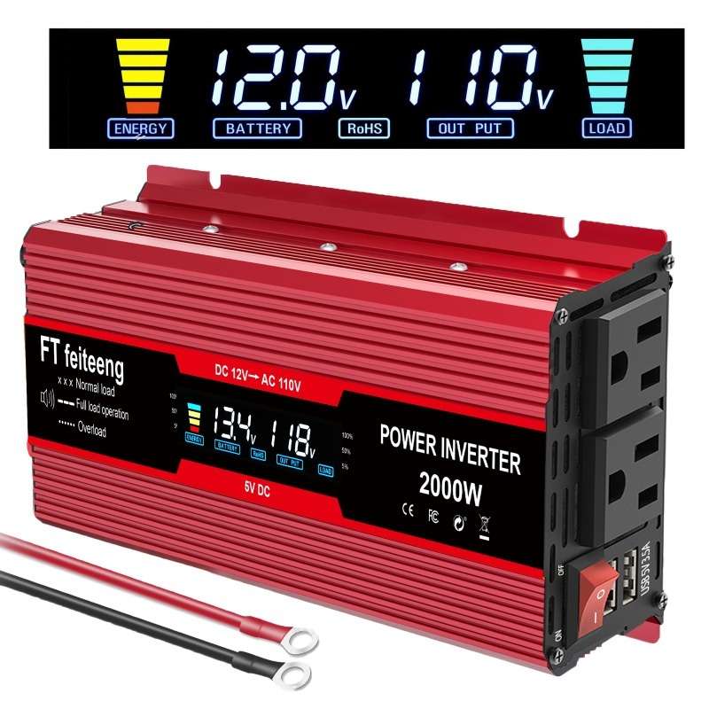 Inverter Model 12V110V 2000W