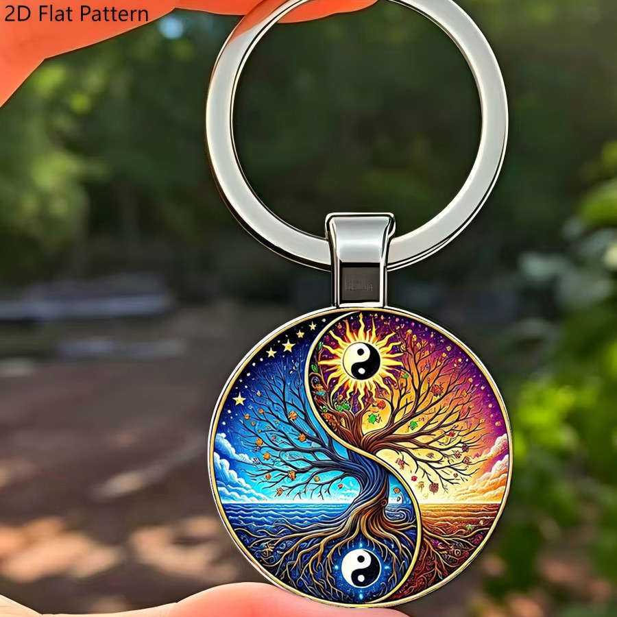 Keychain Ornament Color Silvery