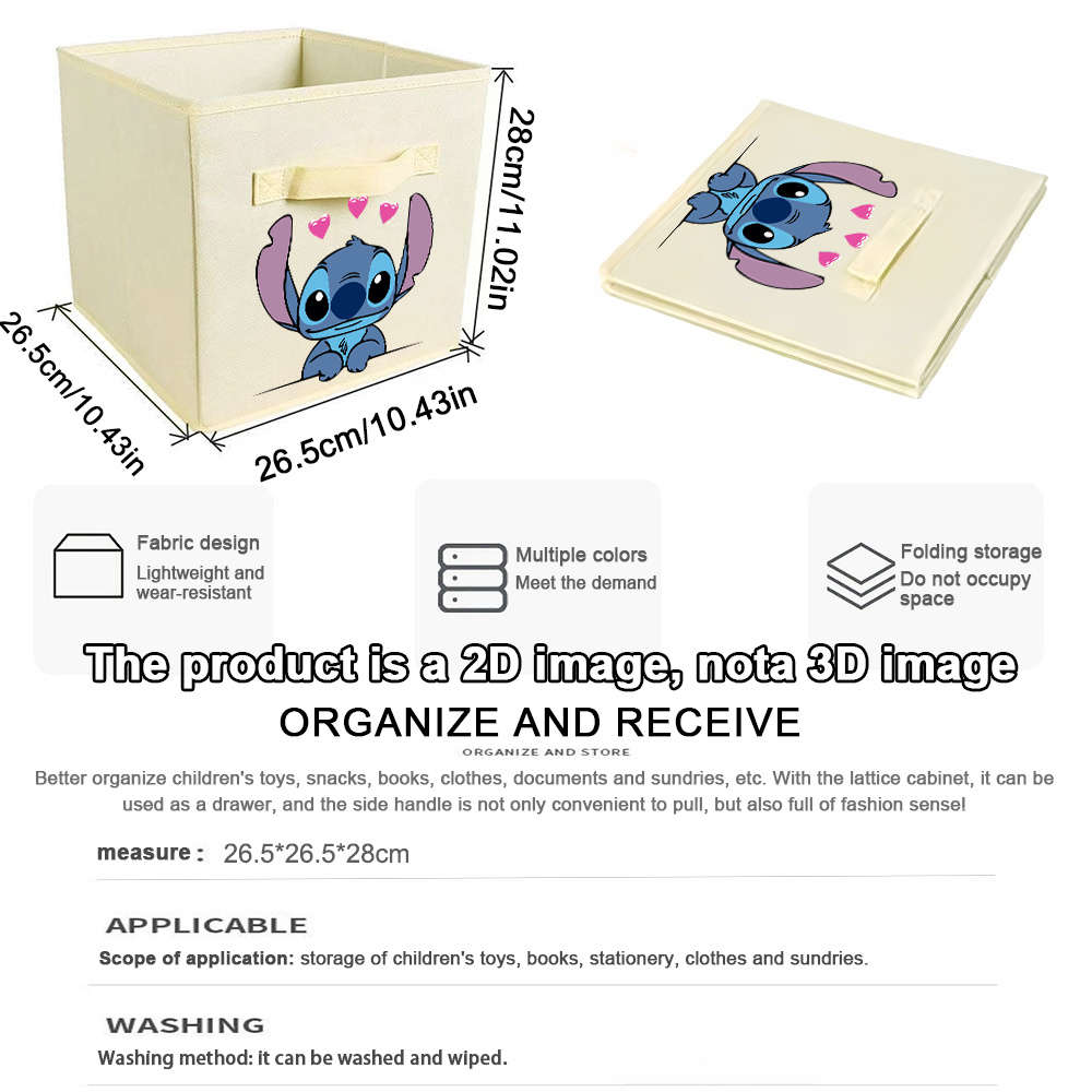 Storage Bag Color White Size26.5Cm*26.5Cm*28Cm