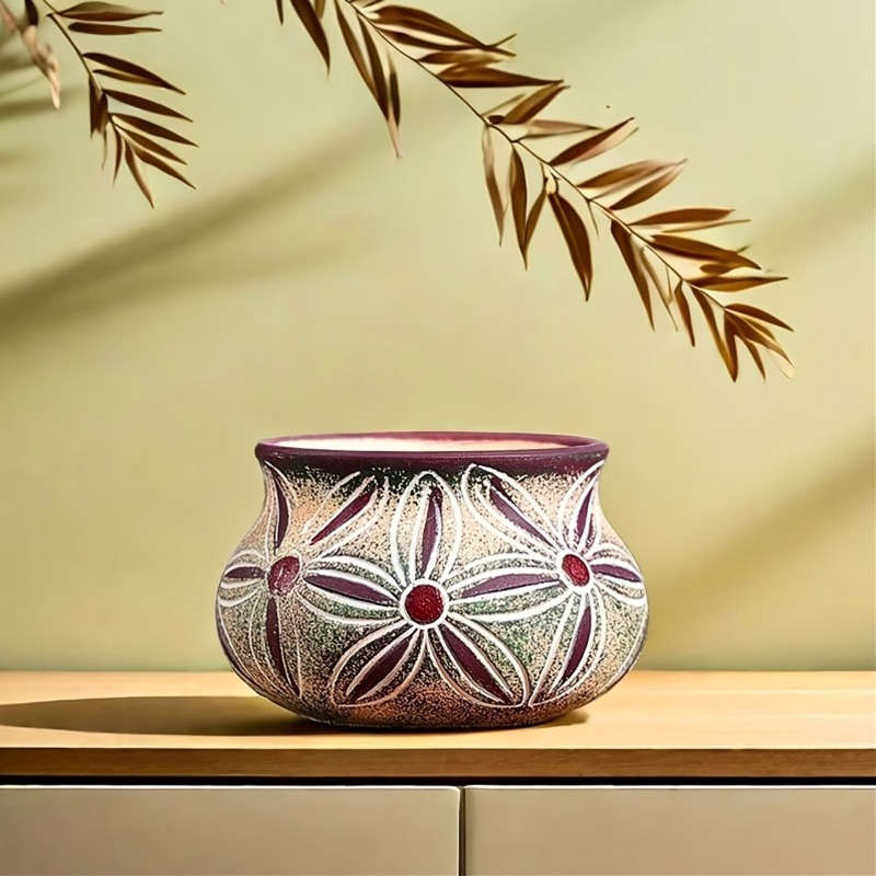 Flowerpot Color Ceramics Quantity2Pcs