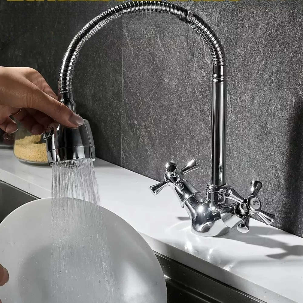 Faucet Electroplating Model With 60Cm Hose G1 2