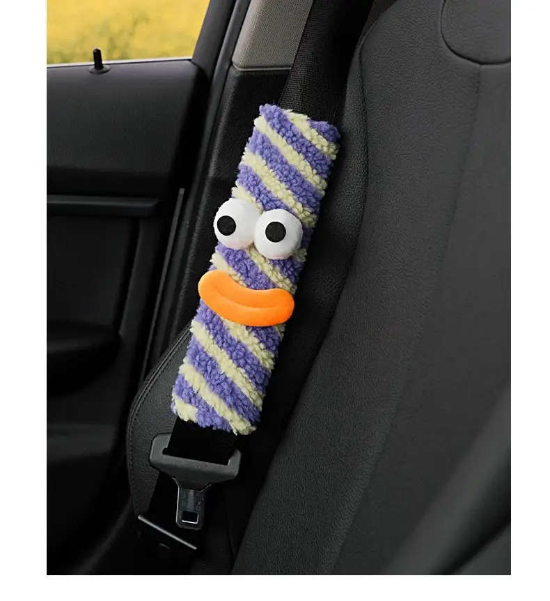 Car Seat Belt Covers 2Pcs Random Color
