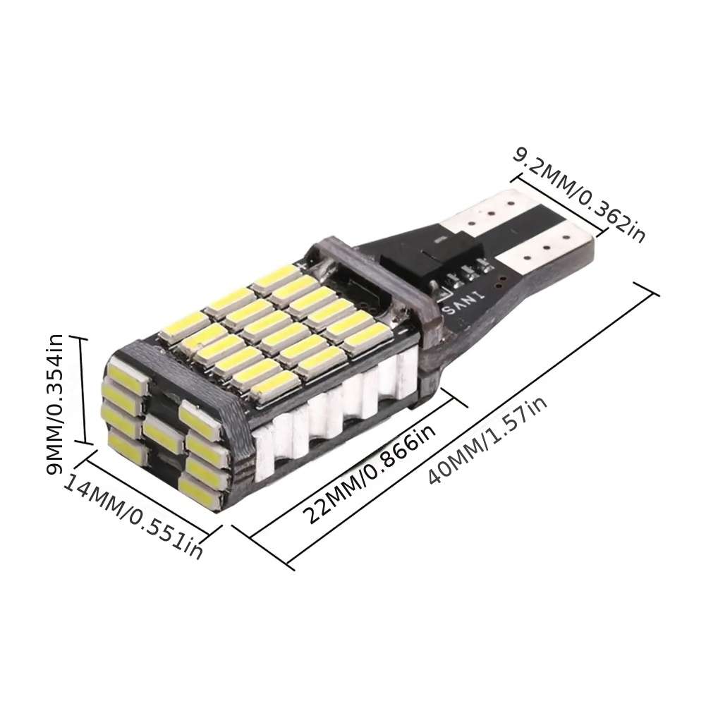 Car Lights Model T15 Quantity 8Pcs