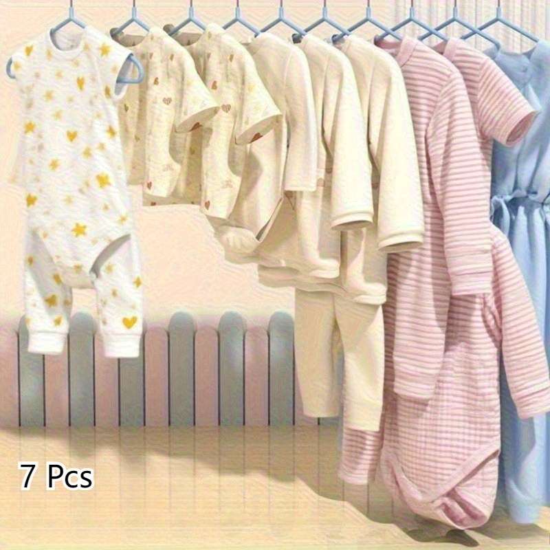 Clothes Rack Cloud White Size 7Pcs