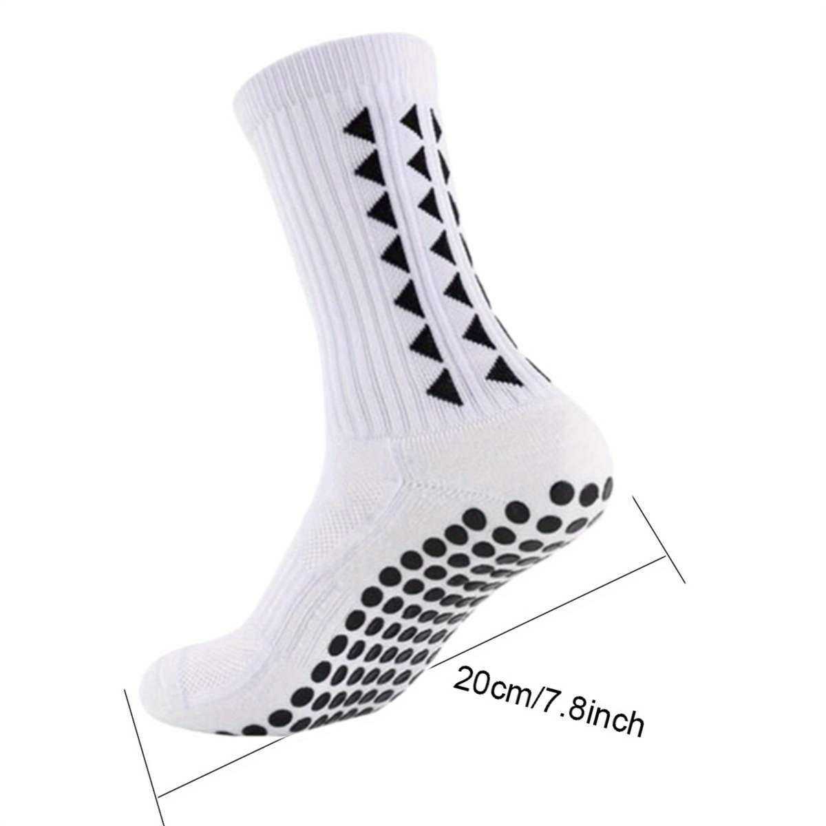 2 Pairs Of White One Size High Elastic Socks