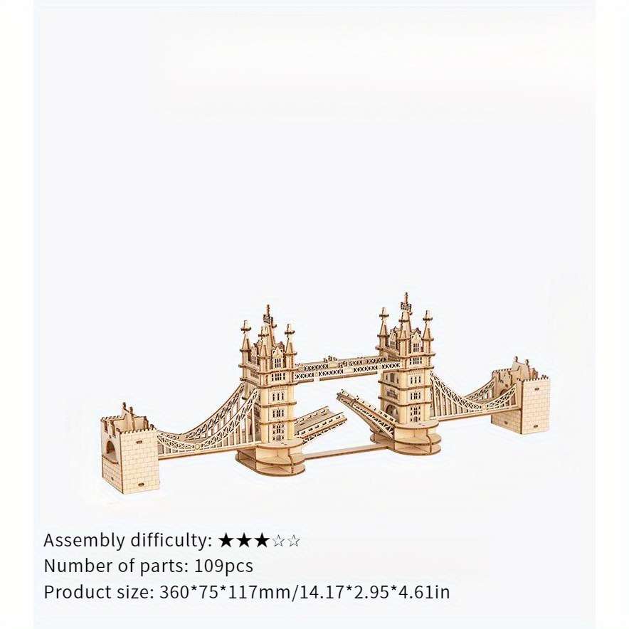 3D Building Model Puzzle Set Model Hy806