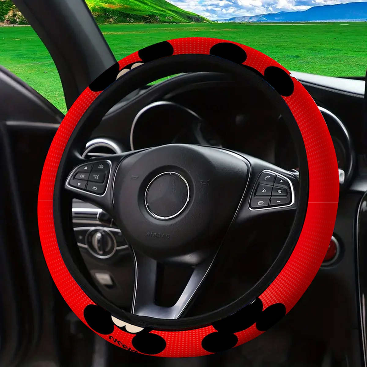 Car Steering Wheel Cover
