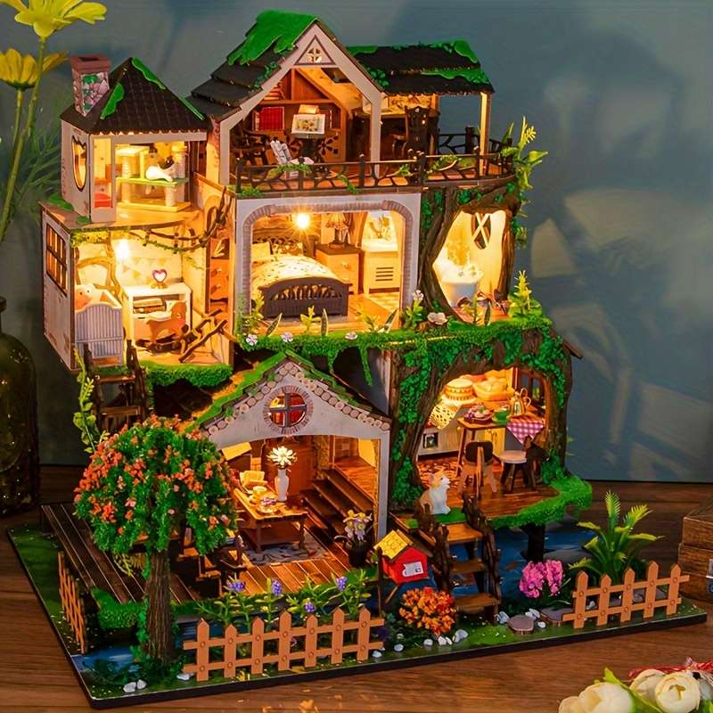 3D Handcrafted Miniature House Model