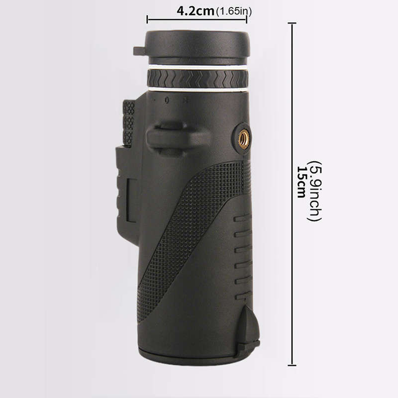 Professional Long Range High Definition Viewing Telescope Cost Bright Black Set