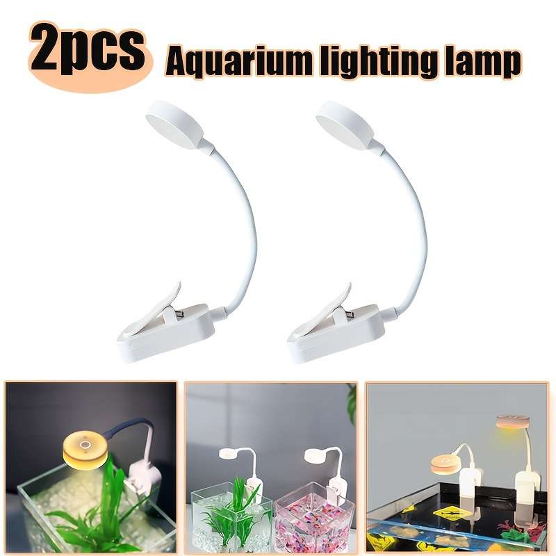 Portable Lamp Color White Style 2Pcs