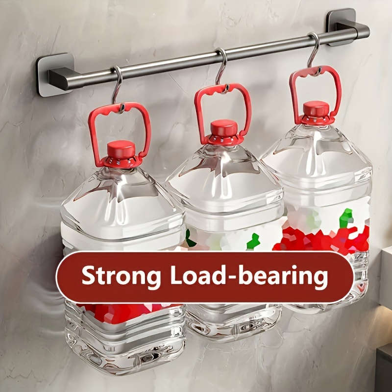 Bathroom Storage Rack Color 2Pc Black Towel Rack 19.69 Inc