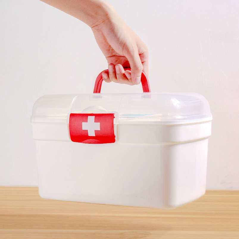 Antibacterial Box White 21.5*15*13Cm