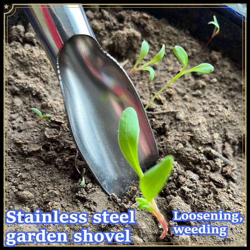 Garden Supplies Color Silvery White Storage Stainless Steel Plastic